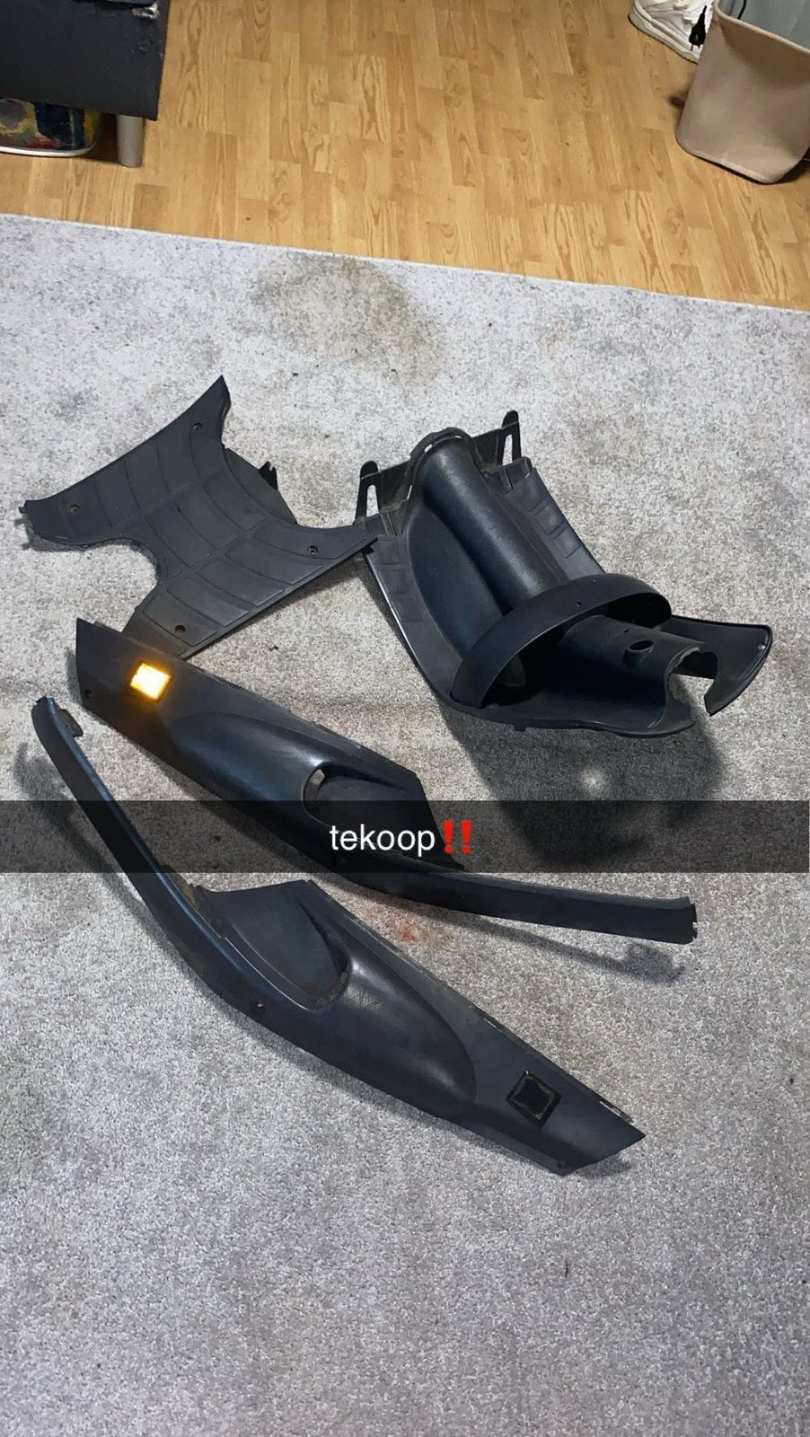 binnenkappen zip type 123, Fietsen en Brommers, Ophalen, Gebruikt, Piaggio