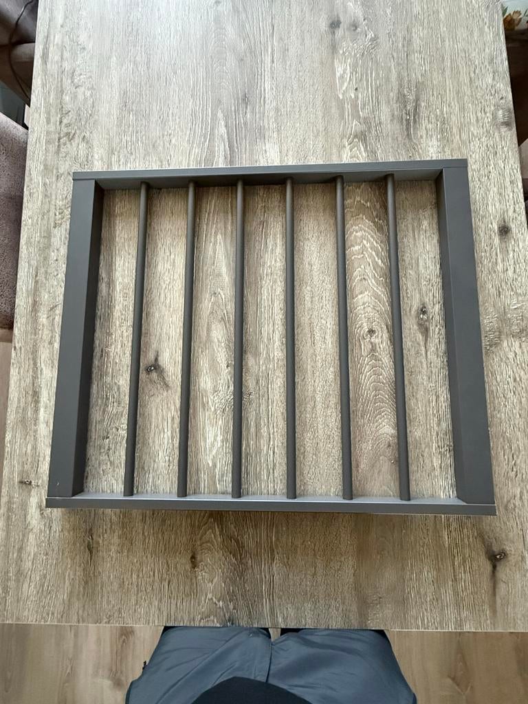 IKEA KOMPLEMENT Uittrekbare Broekhanger Donkergrijs 75x58, Ophalen, Nieuw, 50 tot 100 cm, Minder dan 100 cm