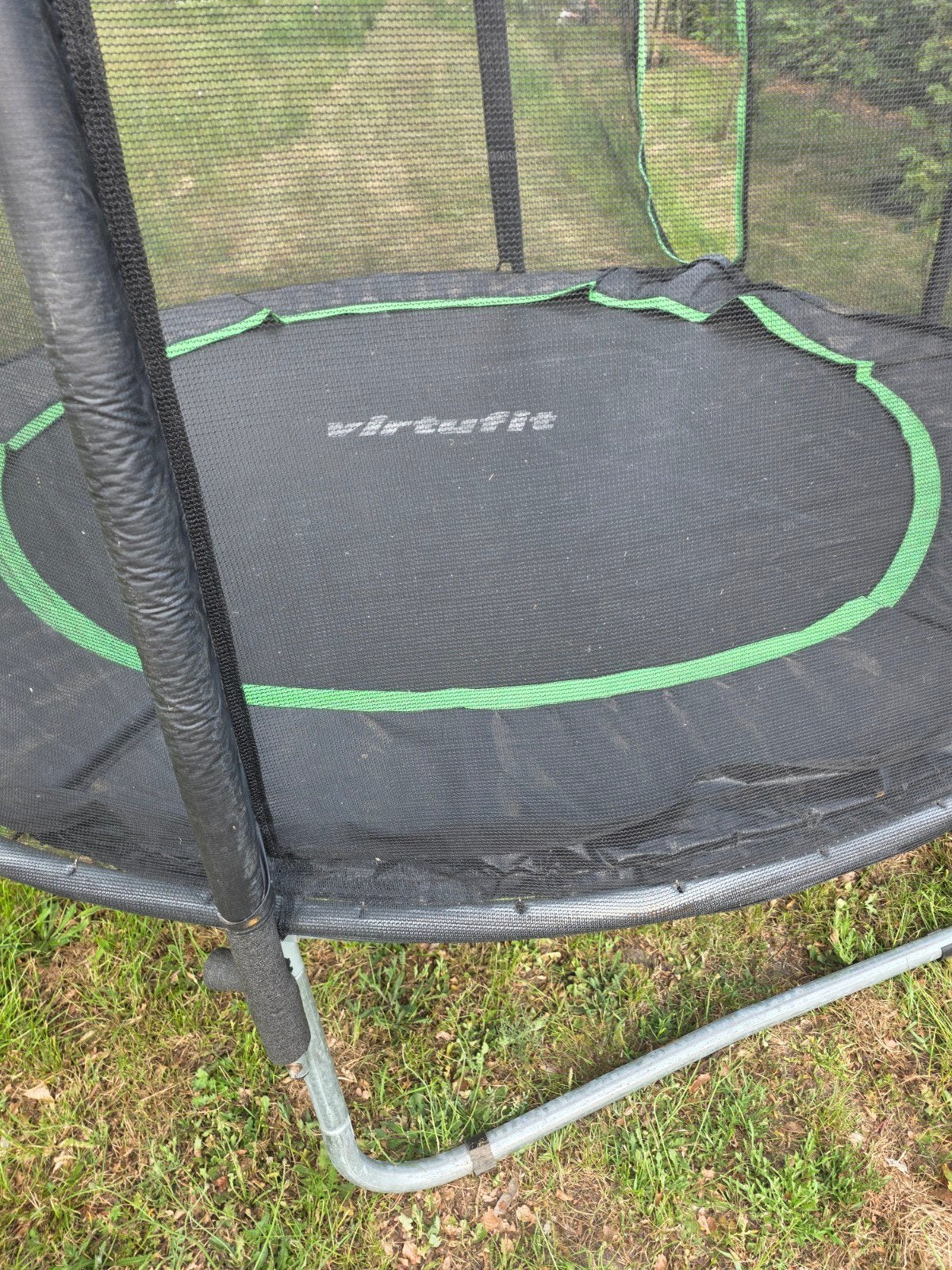 Trampoline VirtuFit 2,50 meter met veiligheidsnet, Ophalen