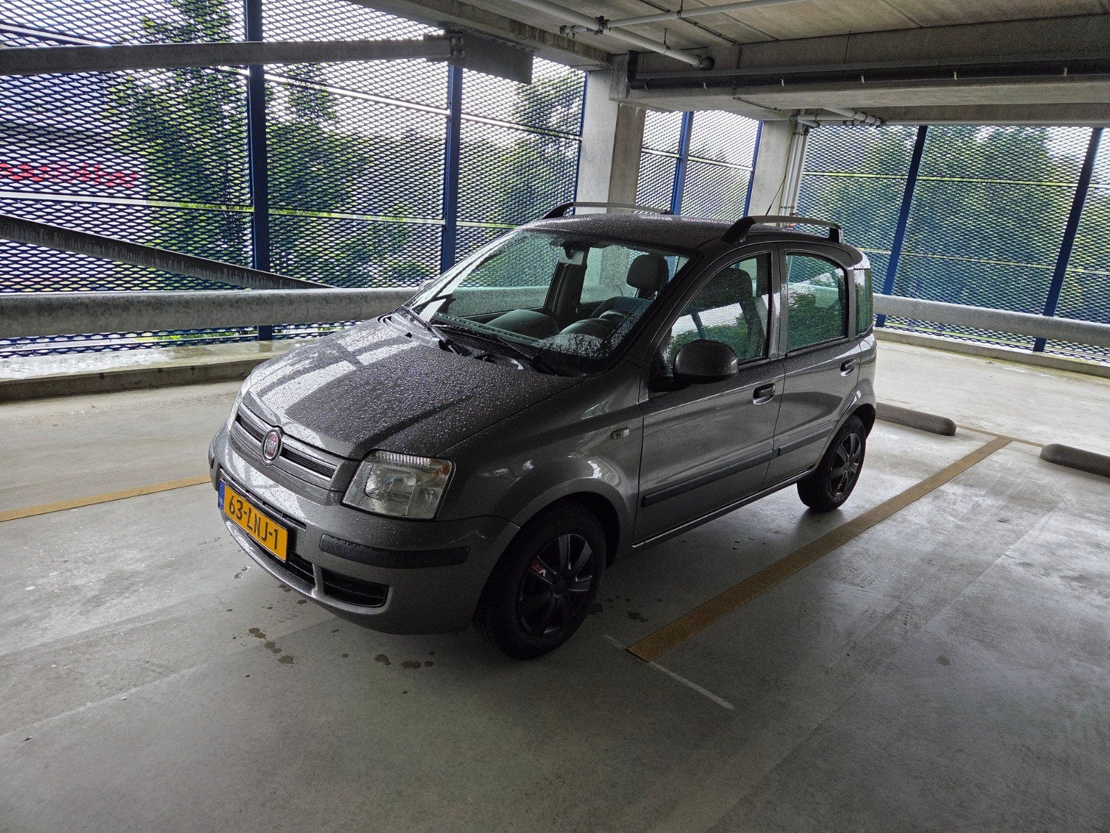 Fiat Panda 1.2 2010 Grijs, Stof, 1242 cc, Origineel Nederlands, Handgeschakeld