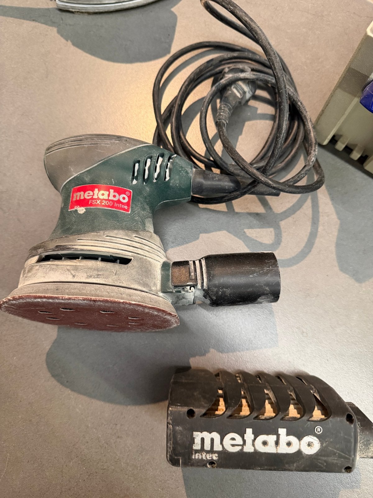 Metabo Schuurmachines in Tanos Systainer, Doe-het-zelf en Verbouw, Ophalen of Verzenden, Gebruikt, Minder dan 600 watt, Excentrische schuurmachine