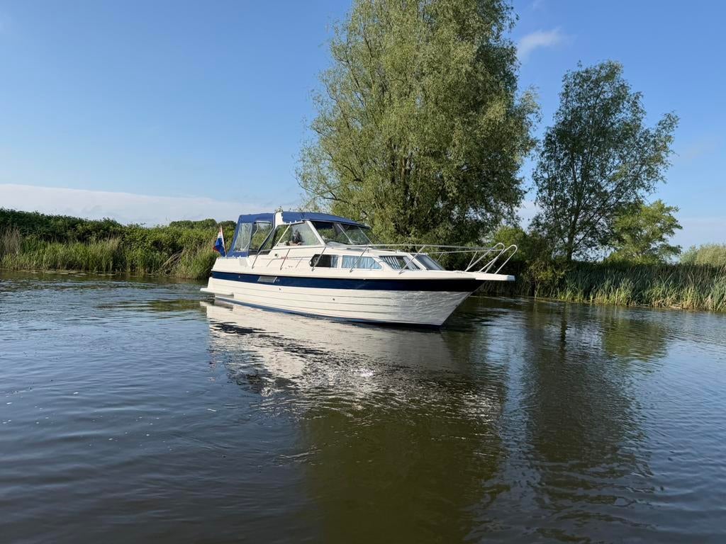 Prachtige Inter 9000 kajuitboot | gelderse spitsgatters, Watersport en Boten, Motorboten en Motorjachten, 3 m, Overige merken