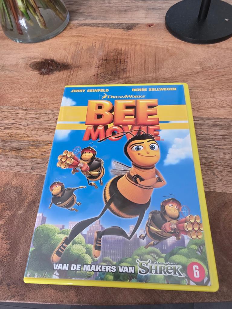 Bee Movie DVD - DreamWorks Animatie, Gebruikt, Tekenfilm, Ophalen of Verzenden, Alle leeftijden