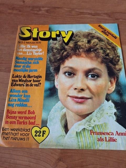 Story Belgie 1979 Will Tura Audrey Hepburn Cheryl Tiegs, Boeken, Verzenden, Gelezen, Overige typen