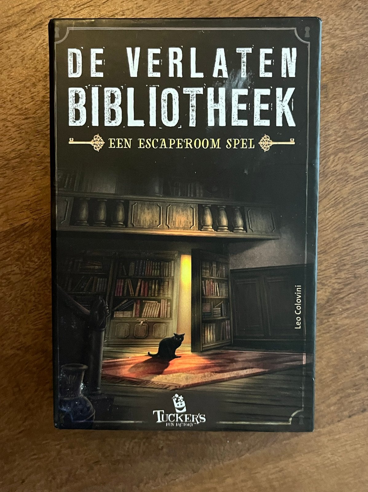 De Verlaten Bibliotheek - Een Escaperoom Spel, Een of twee spelers, Ophalen of Verzenden, Zo goed als nieuw