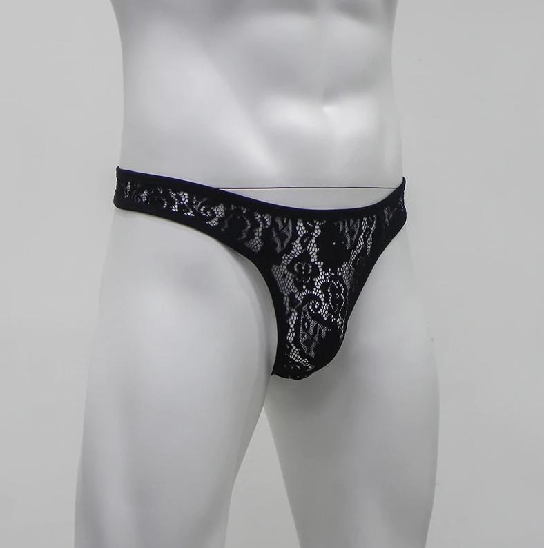 Zwarte transparante heren g-string / string lingerie mannen, Kleding | Heren, Ondergoed, Slip, Zwart, Verzenden