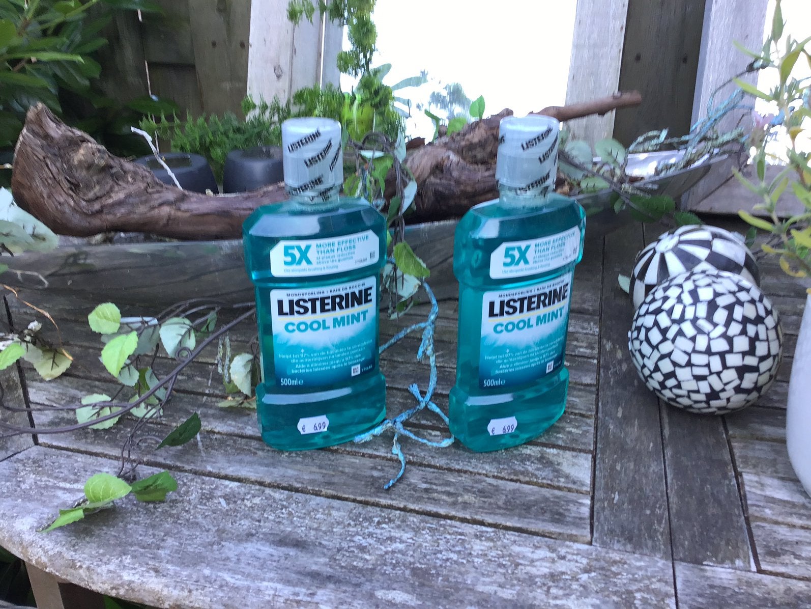 ONGEOPEND, LISTERINE COOL MINT, 2 X 500 ML., SAMEN €7,00, Ophalen of Verzenden, Nieuw