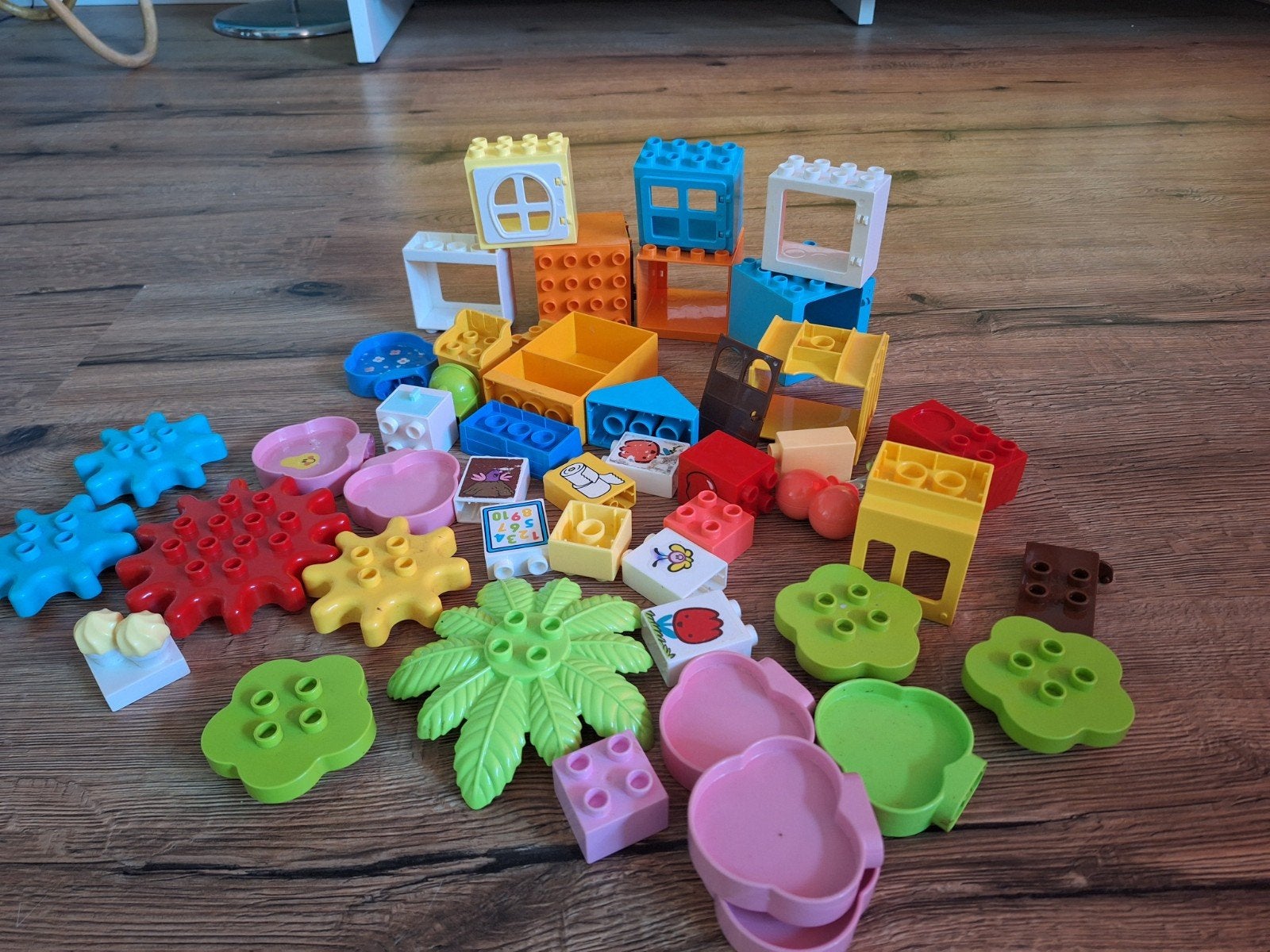 Grote partij Duplo blokken en accessoires, Ophalen of Verzenden, Gebruikt, Losse stenen, Duplo