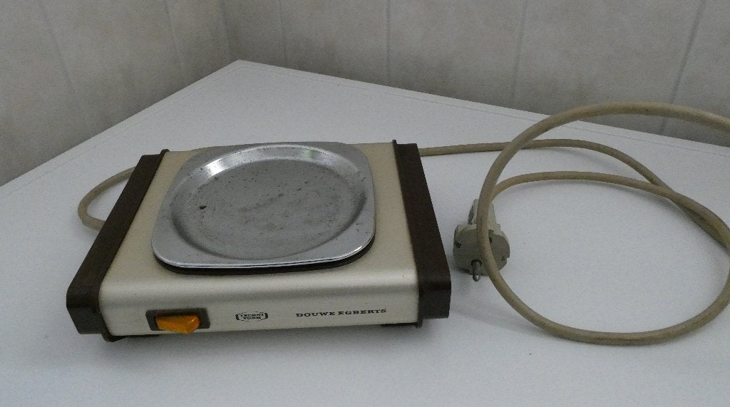 Warmhoudplaatje van Douwe Egberts Technivorm, Ophalen, Gebruikt