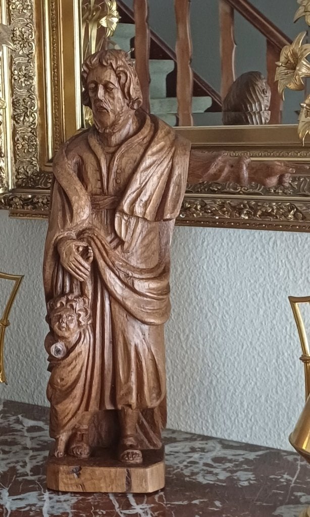 Houten beeld sint jozef, Ophalen of Verzenden