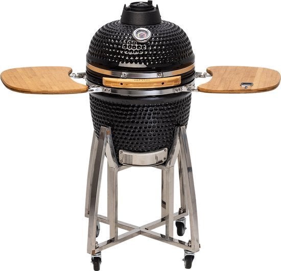 Patton 1 Kamado 18" Black incl. Bluetooth control, Tuin en Terras, Patton, ., Nieuw, Ophalen of Verzenden