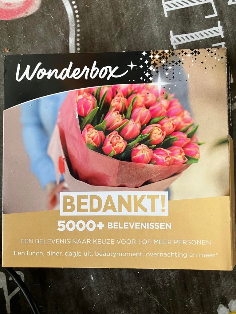 Wonderbox 150 euro, Tickets en Kaartjes, Kortingen en Cadeaubonnen, Eén persoon, Cadeaubon, Overige typen