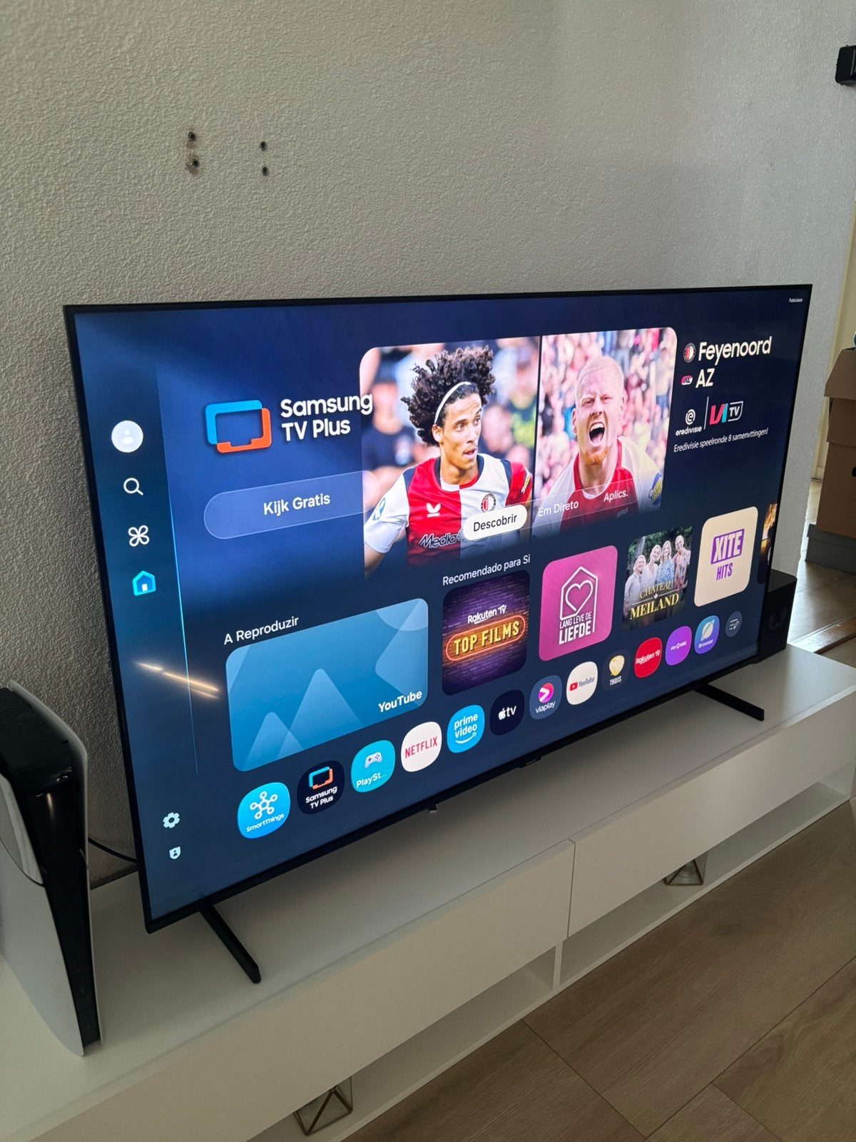 Samsung TV, Ophalen, 50 Hz, Zo goed als nieuw, Samsung