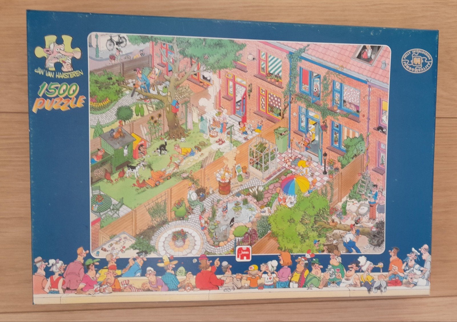 Jan van Haasteren puzzel 1500stukjes, Ophalen of Verzenden, 500 t/m 1500 stukjes, Gebruikt, Legpuzzel