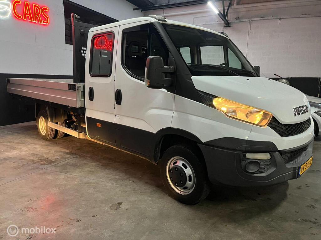 Iveco Daily 35C14ND 3.0 410 CNG Aardgas Benzine/ Laadbak, Auto's, 136 pk, Gebruikt, Euro 6, 4 cilinders