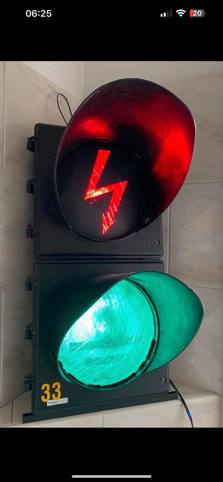 NS STOPLICHT - uniek, Ophalen of Verzenden, Zo goed als nieuw