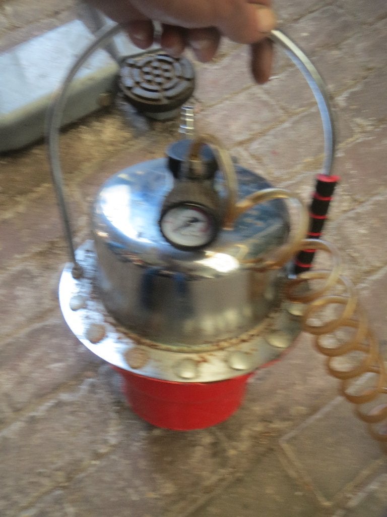 remontluchter met adapters kompleet, Ophalen of Verzenden, Gebruikt