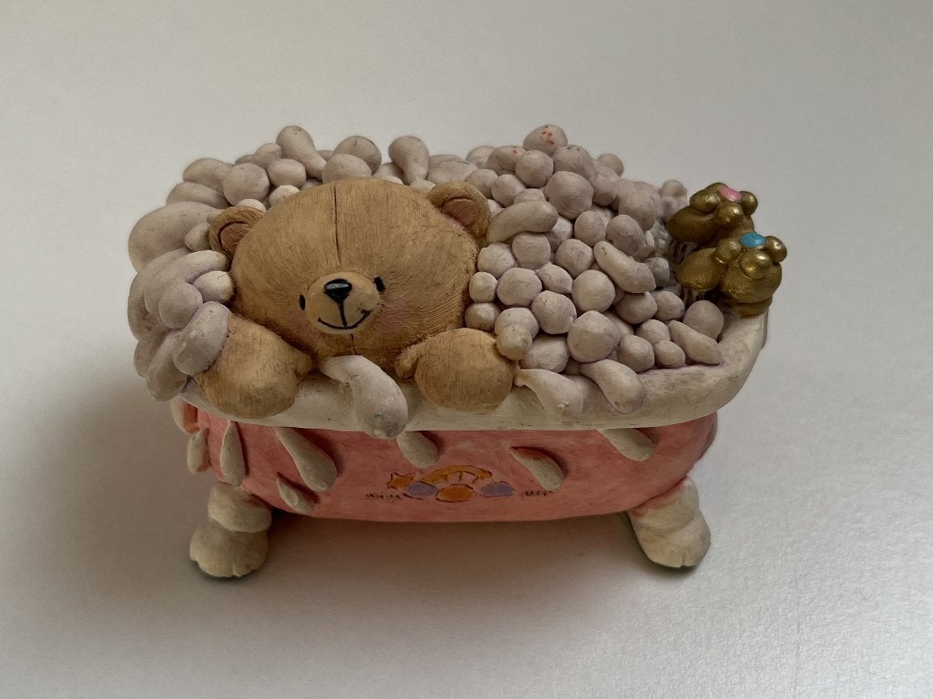 Forever Friends # Bathtime #, Ophalen of Verzenden, Zo goed als nieuw, Beeldje, Forever Friends