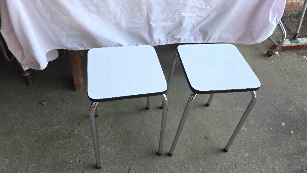 2 vintage krukjes, Ophalen of Verzenden, Gebruikt, Overige materialen