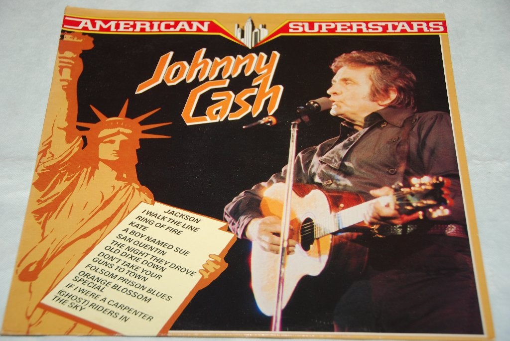 Johnny Cash – The Best of Johnny Cash, Zijn 20 Grootste Hits, Cd's en Dvd's, Vinyl | Country en Western, Gebruikt, Fotohoes, 12 inch