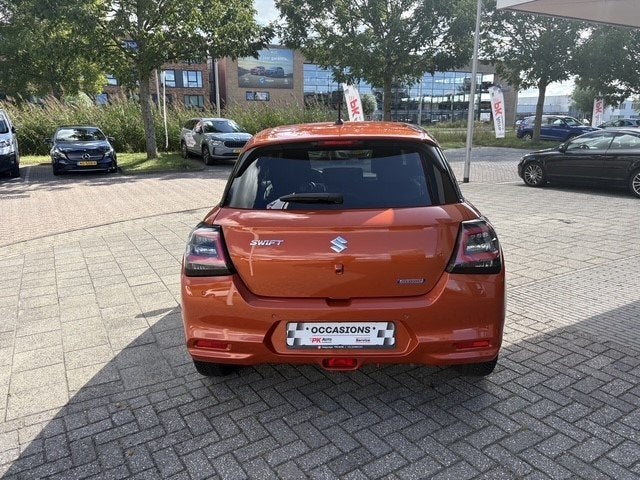 Suzuki Swift 1.2 Style Smart Hybrid | Navi | Camera | Cruise, Auto's, Suzuki, Stof, Gebruikt, Zwart, Overige kleuren