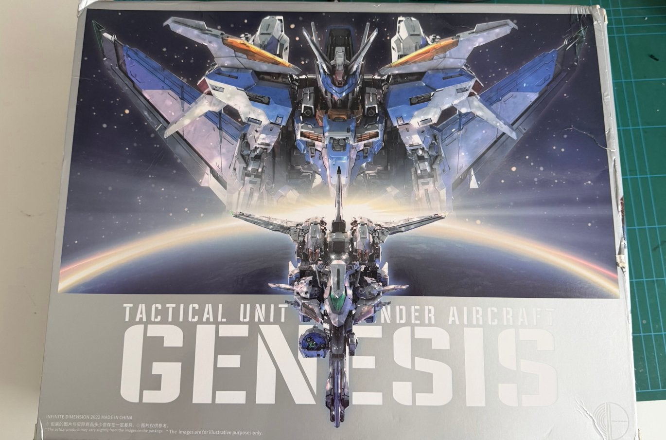 Infinite Dimension Genesis 1/100 Mecha Model Kit (DELUXE), Verzenden, Nieuw, 1:50 of kleiner, Figuur of Figuren