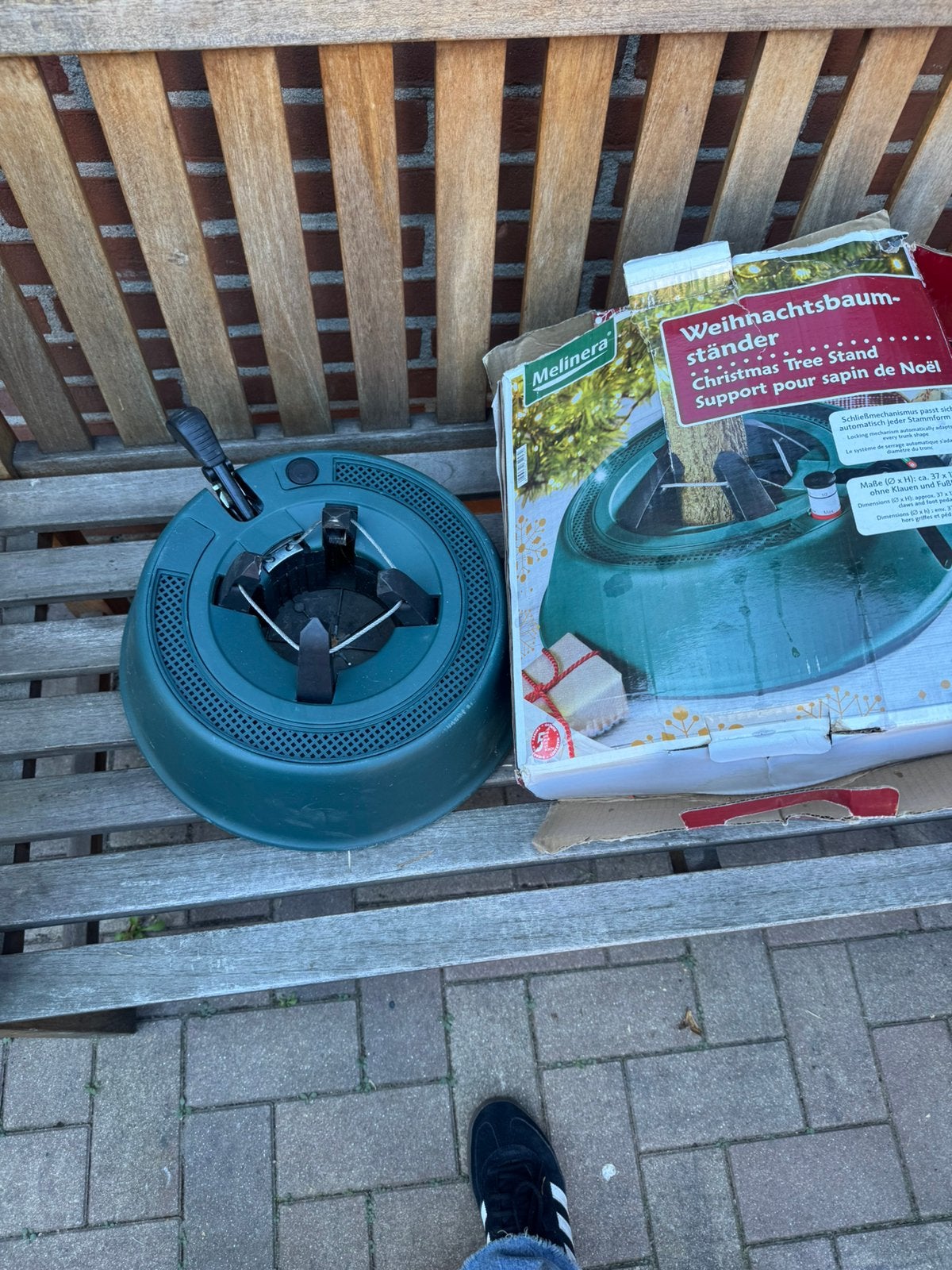 Te koop kerstboom houder, Tuin en Terras, Ophalen, Gebruikt