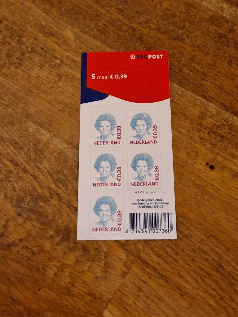 Nederland postfris jaar 2002 va2037 Beatrix TPG Post dicht, Verzenden, Na 1940, Postfris