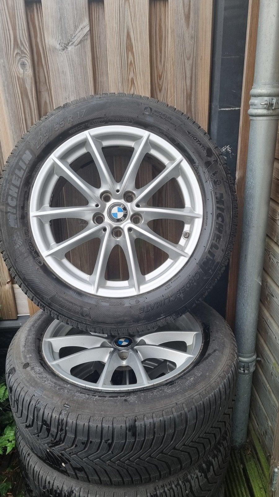 Michelin winterbanden op orginele BMW 5 velg G30 31, Ophalen, Gebruikt, BMW