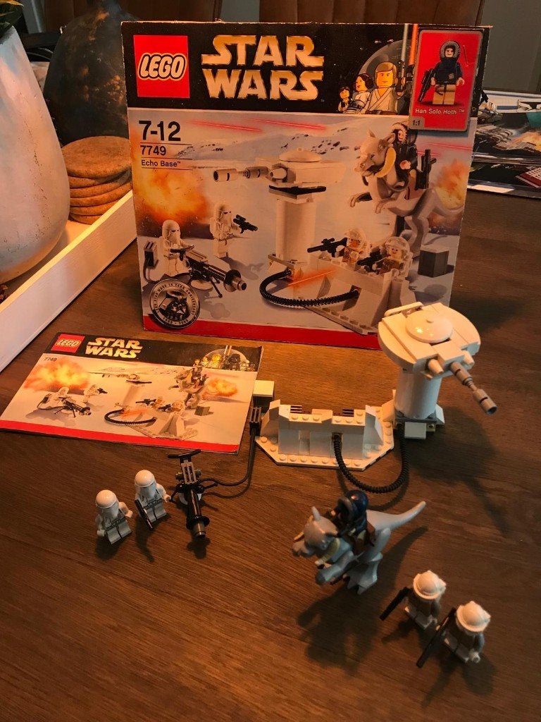 LEGO Star Wars 7749 Echo Base, Kinderen en Baby's, Speelgoed | Duplo en Lego, Gebruikt, Star Wars, Lego, Ophalen of Verzenden