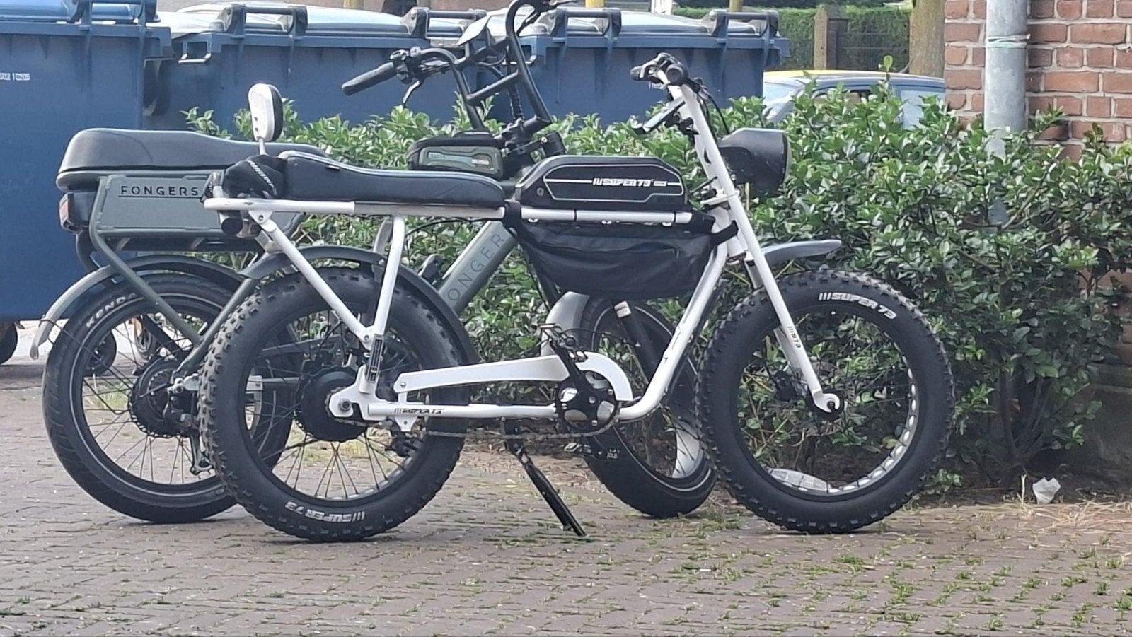 Super73 en Fongers E-bikes, Zo goed als nieuw, 51 tot 55 cm, 50 km per accu of meer, Ophalen