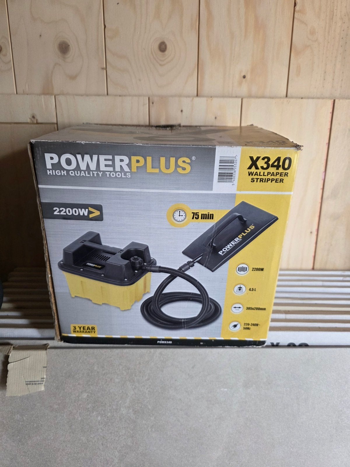 Powerplus X340 Behangafstomer - 2200W, Ophalen, Nieuw, Overige typen, Overige merken