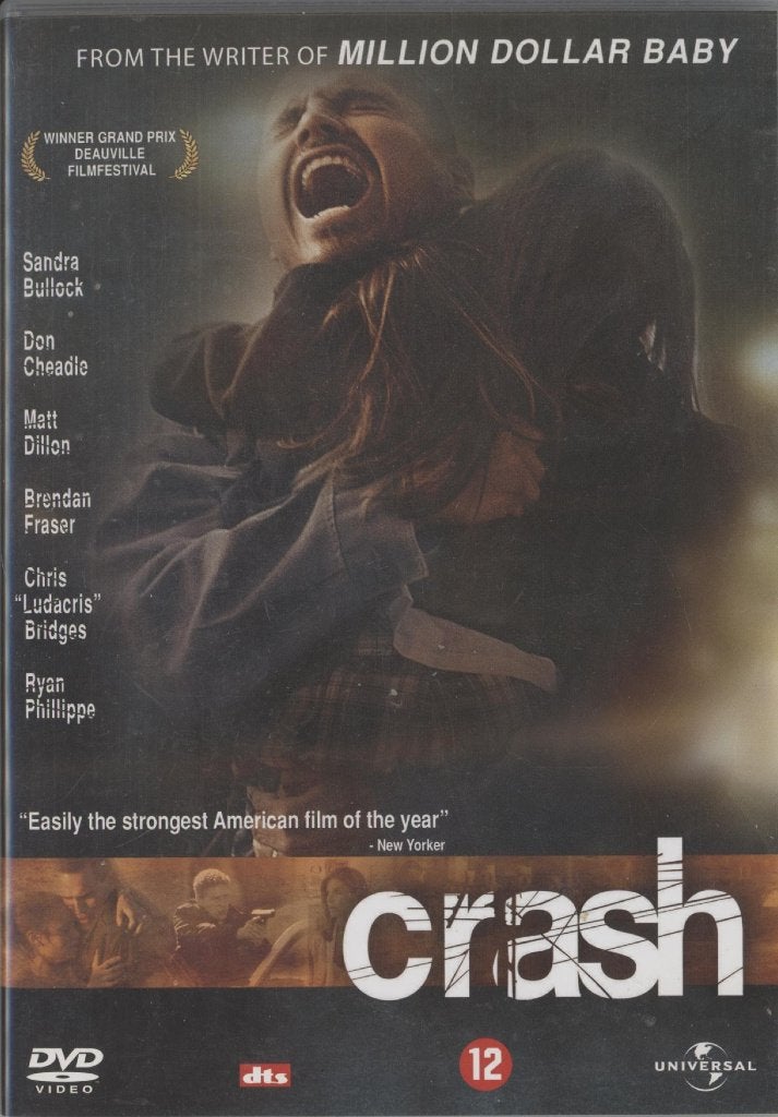 32) CRASH: met Sandra Bullock en Don Chadle, Cd's en Dvd's, Vanaf 12 jaar, Ophalen of Verzenden, Gebruikt, Overige genres