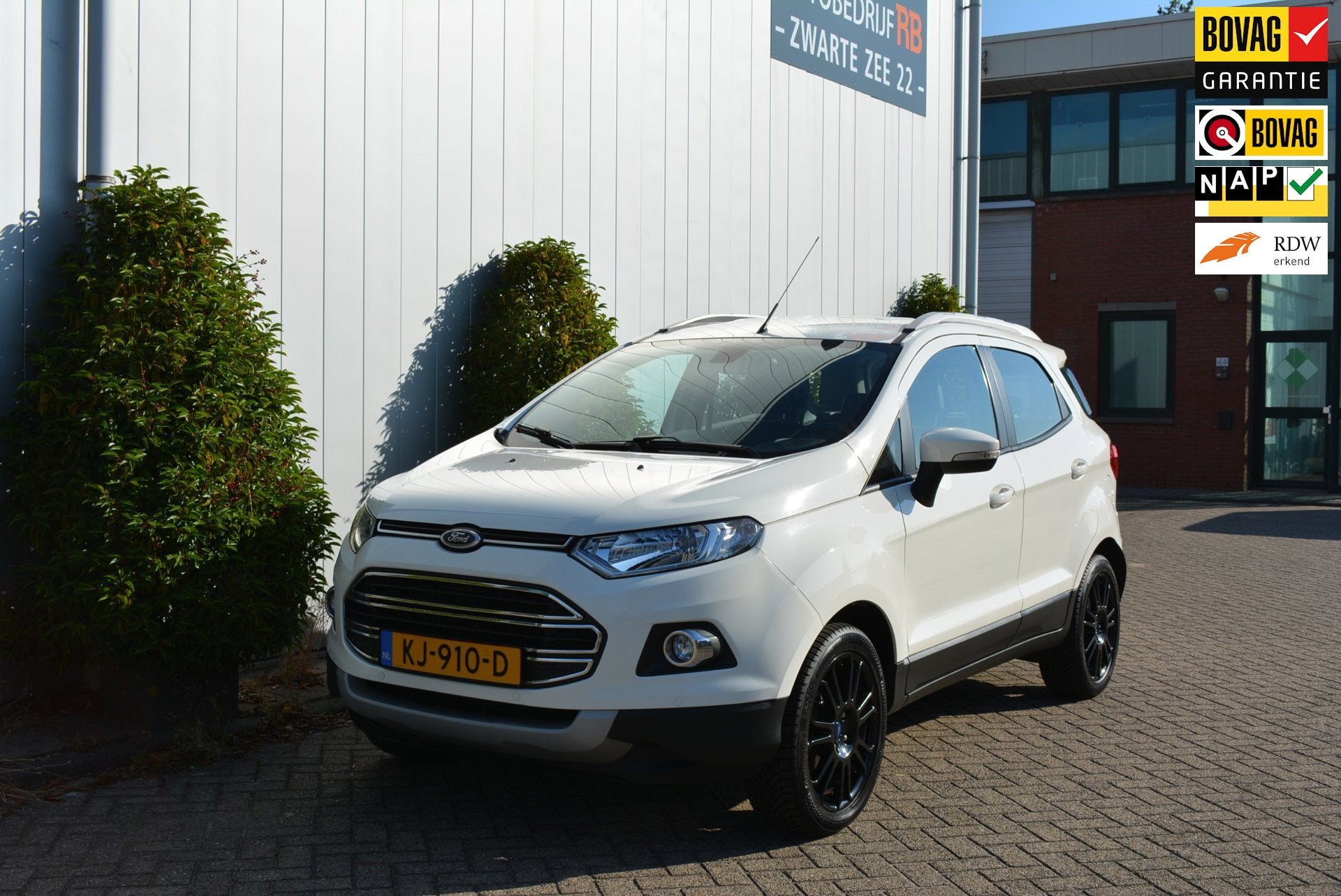 Ford EcoSport 1.5 Ti-VCT Titanium Automaat! | Trekhaak | Cru, Auto's, Leder en Stof, Origineel Nederlands, Bedrijf, 112 pk