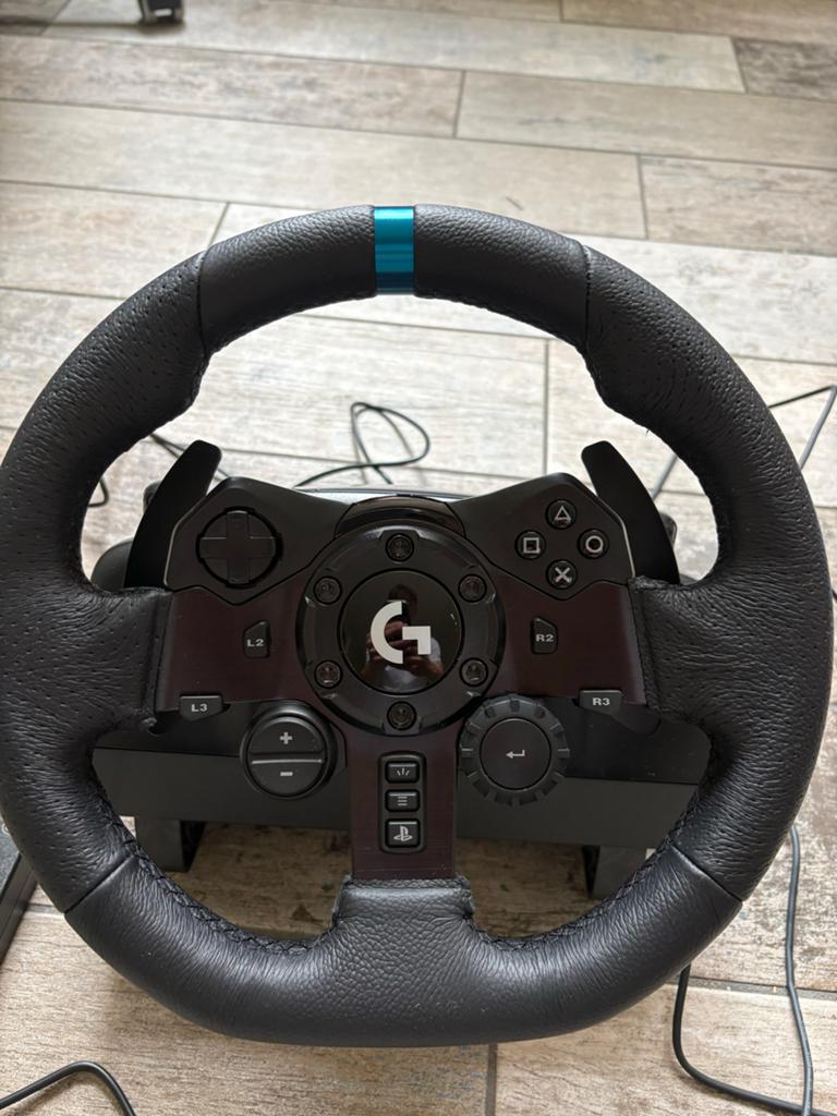 Logitech G923 Racing Wheel + Shifter, Racestuur, Force feedback, Zo goed als nieuw, Logitech