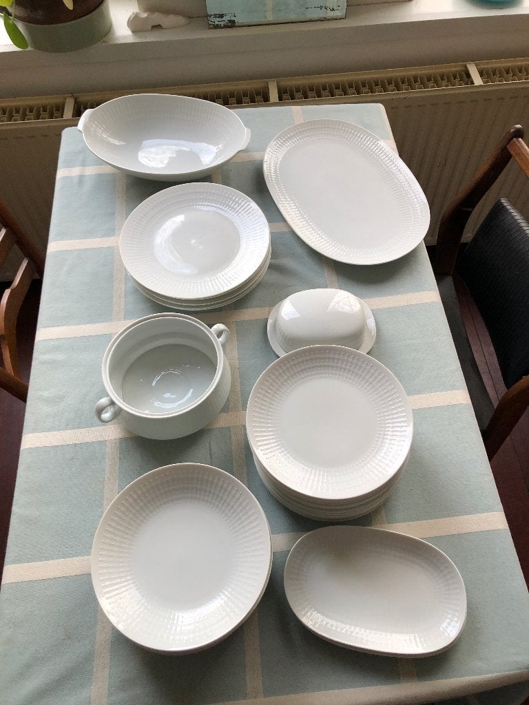 Vintage serviesset HUTSCHENREUTHER | Etude | Symphonie, Ophalen, Gebruikt, Overige merken, Keramiek