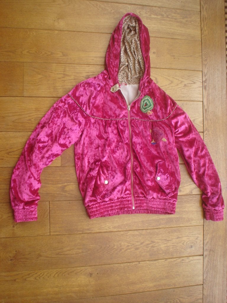 roze jas/vest, Roberto Cavalli, maat XS/S, Verzenden, Zo goed als nieuw, Maat 34 (XS) of kleiner, Roberto Cavalli