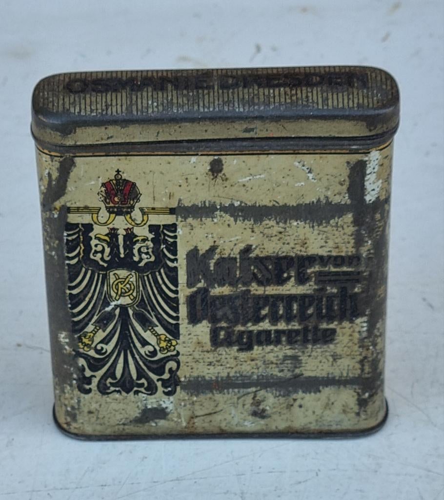 Sigarettenblikje, Ophalen of Verzenden, Overige