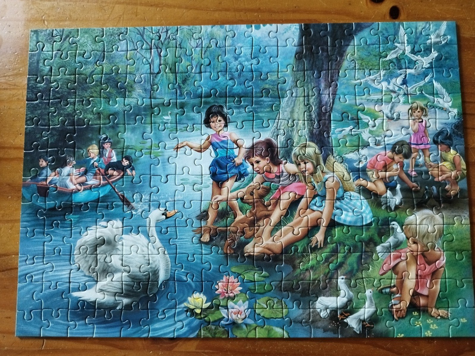 Ravensburger Puzzle, Martine, 200 stukjes, 42 x 29,7 cm, Ophalen of Verzenden, Minder dan 500 stukjes, Gebruikt, Legpuzzel