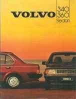 Volvo 343 345 340 360 fraaie brochure/auto folder '81 - '91, Ophalen, Nieuw, Volvo