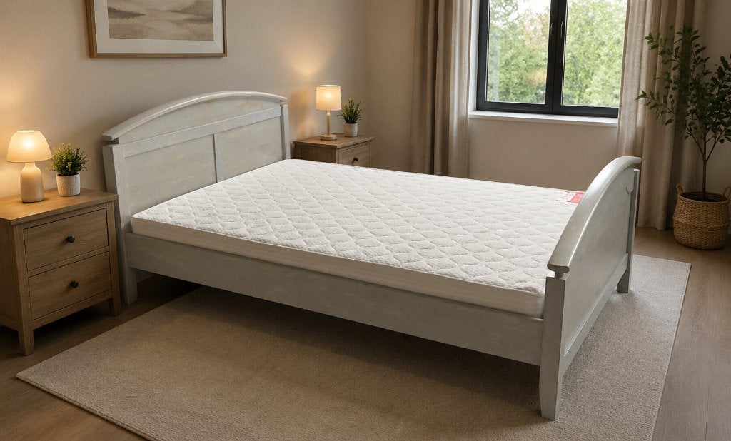 Twijfelaar 140x200 (compleet), Huis en Inrichting, Slaapkamer | Bedden, Ophalen, Verstelbaar, Blauw, 140 cm