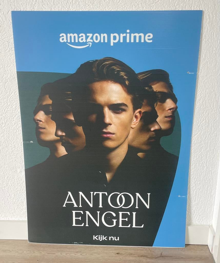 Reclamebord / billboard van Antoon, Ophalen, Deurposter of groter, Film en Tv, Rechthoekig Staand