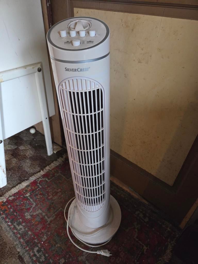 Torenventilator - SilverCrest, Ophalen, Ventilator met afstandsbediening, Gebruikt, Torenventilator