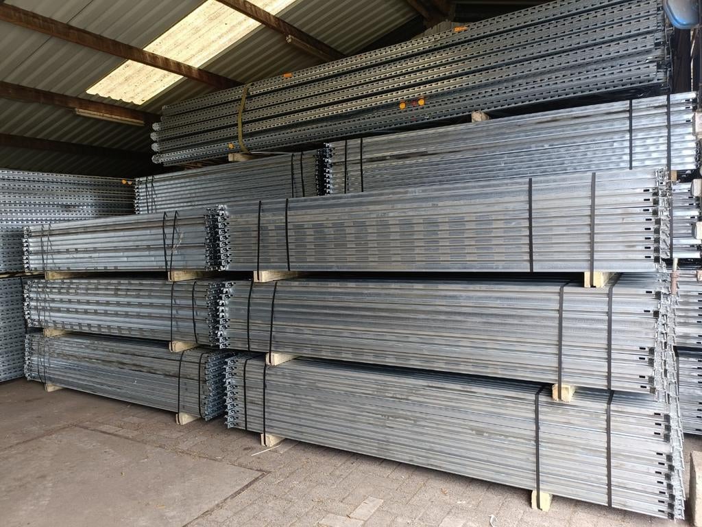 Grote partij metalsistem palletstelling magazijnstelling, Zakelijke goederen, Kantoor en Winkelinrichting | Magazijn, Stelling en Opslag