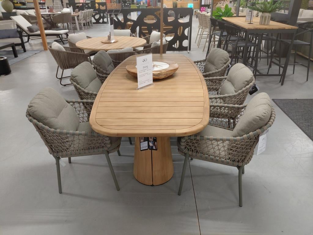 4 Seasons Capri tuinset met 6 Jura stoelen - Nieuw, Tuin en Terras, Tuinsets en Loungesets, Postbus 78, 6860 AB Oosterbeek, Nederland
