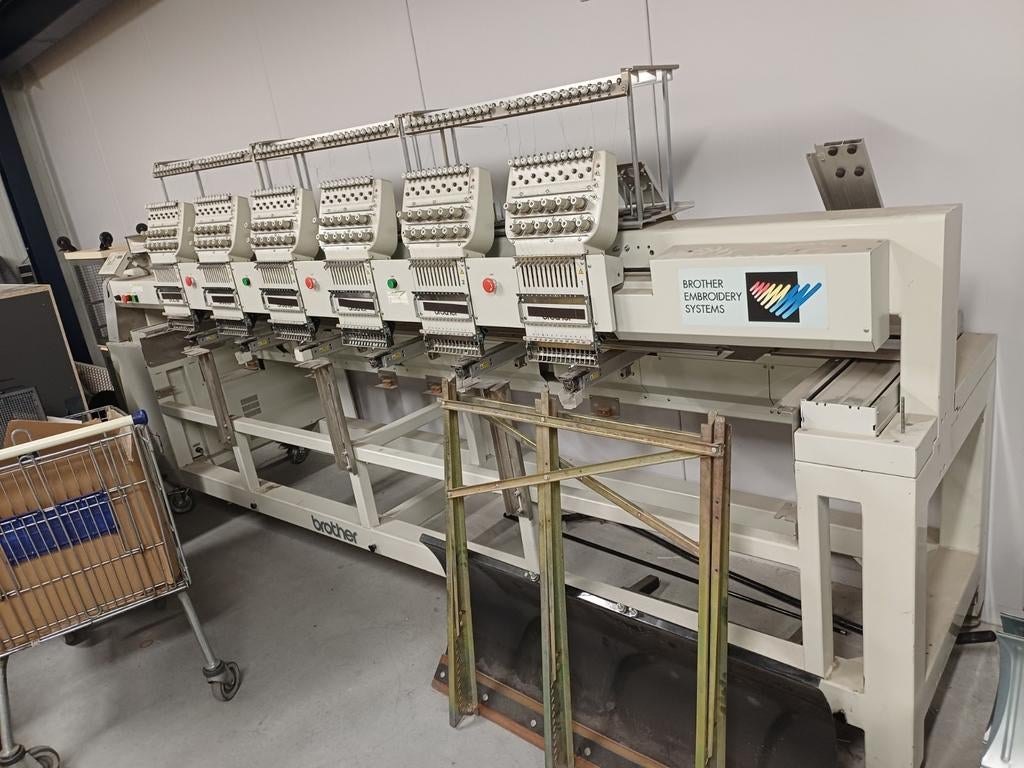 Brother borduurmachine, Ophalen of Verzenden, Zo goed als nieuw, Borduurmachine