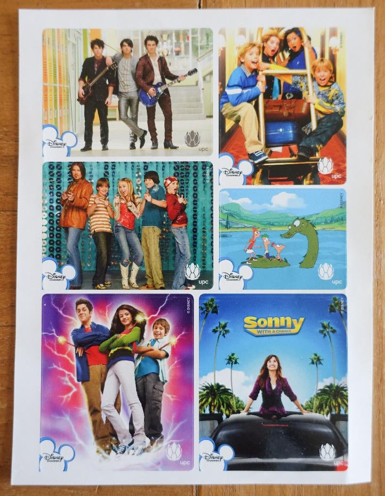 partij disney channel stickers, Ophalen of Verzenden, Nieuw
