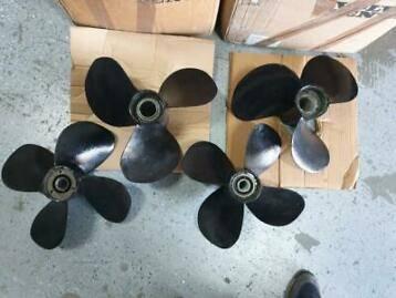 Volvo Penta D4/D6 DPH G7 duo-prop propellors schroeven, Watersport en Boten, Bootonderdelen, Ophalen of Verzenden, Zo goed als nieuw