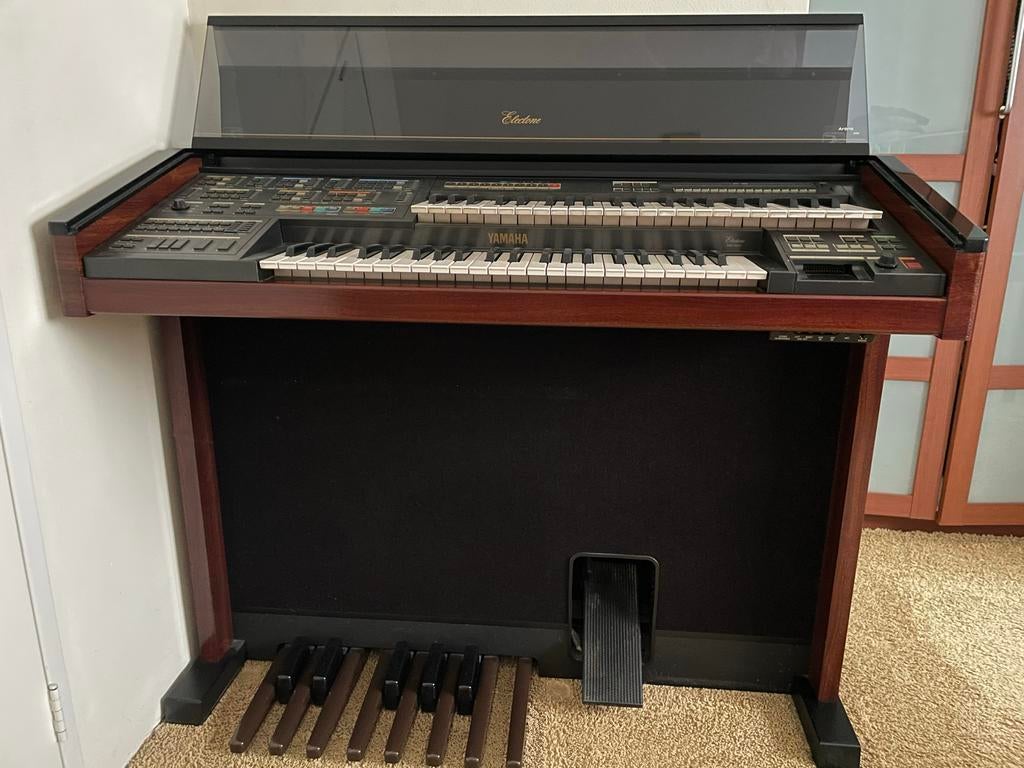 Yamaha MC-600 Electone Orgel met Bankje - Prachtige Staat!, Muziek en Instrumenten, Ophalen, Zo goed als nieuw, 2 klavieren, Orgel