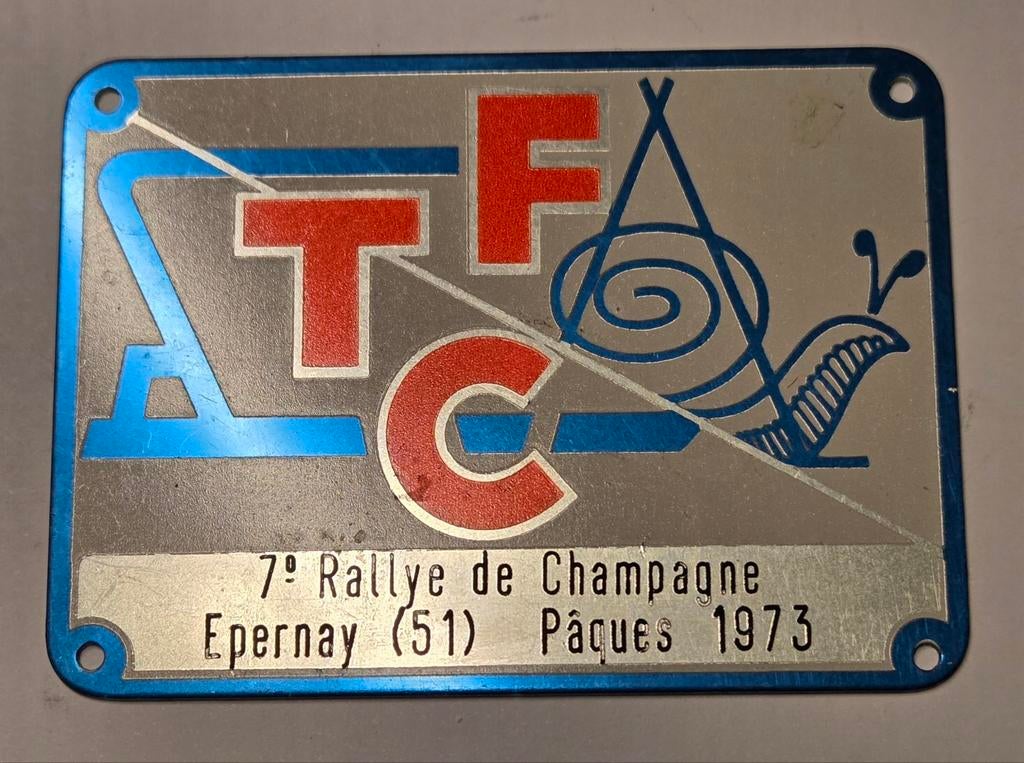 7e Rallye de Champagne - Epernay 1973, Verzamelen, Ophalen of Verzenden, Gebruikt, Auto's